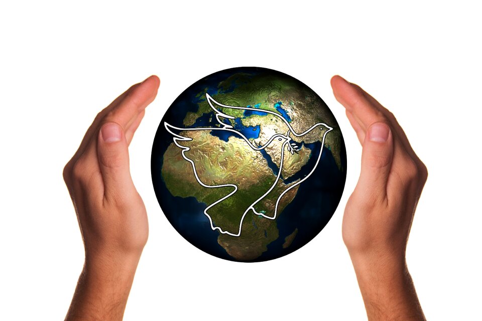 Hands africa europe
