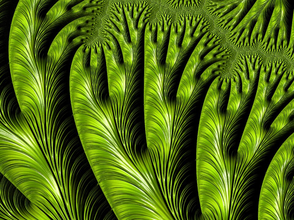Green mystical structure