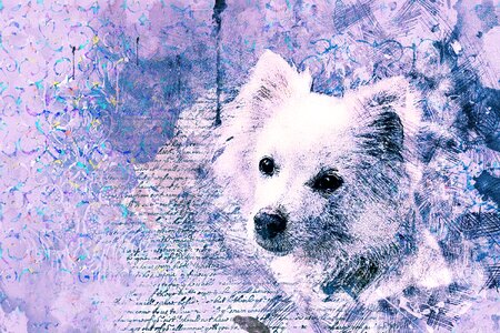 Watercolor vintage nature