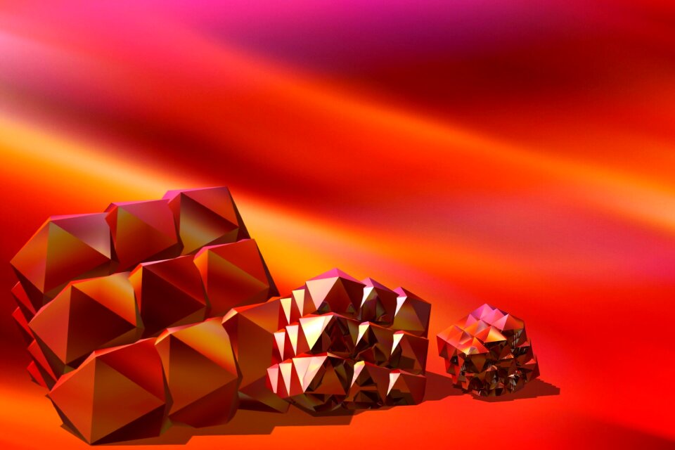 Cube background design