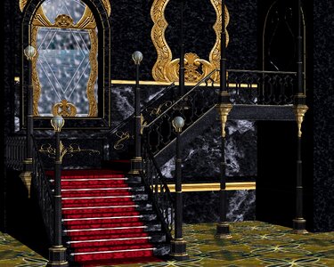 Staircase indoor furniture