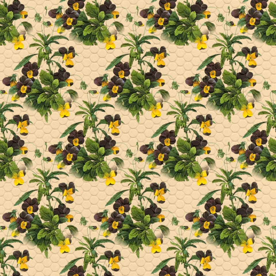 Flowers purple background