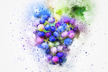 Art abstract watercolor