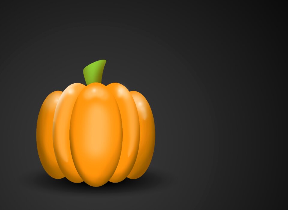 Holiday jack-o-lantern treat