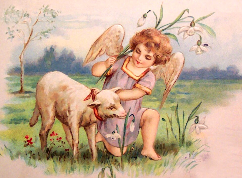 Vintage gospel wings