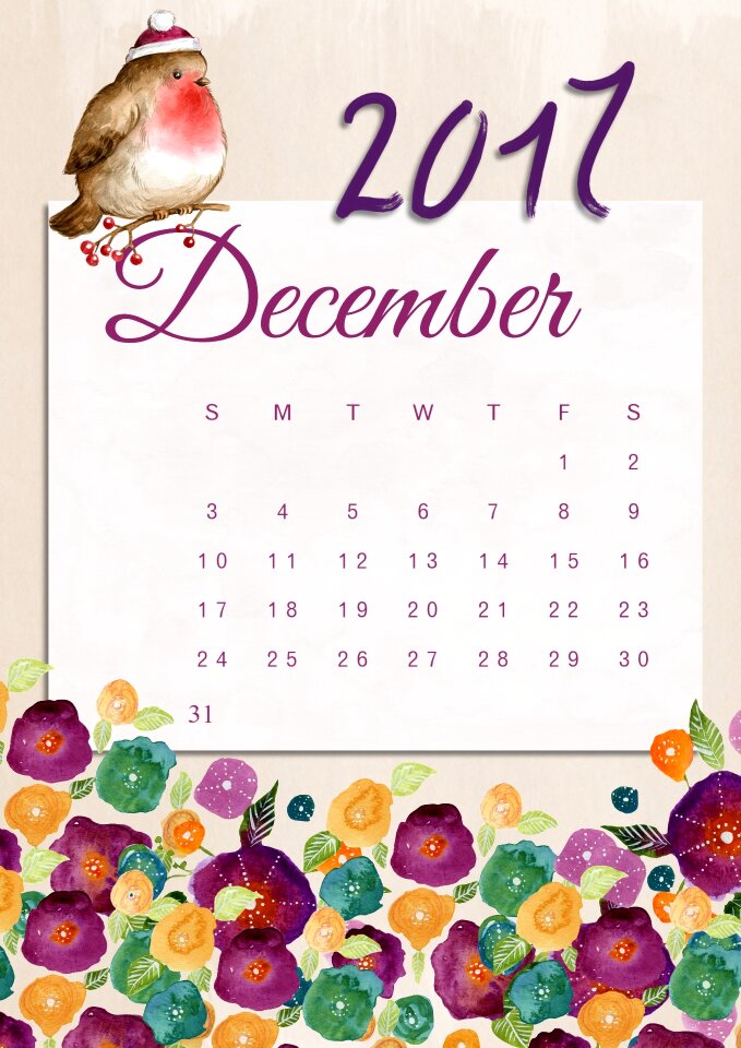 Holiday xmas calendar