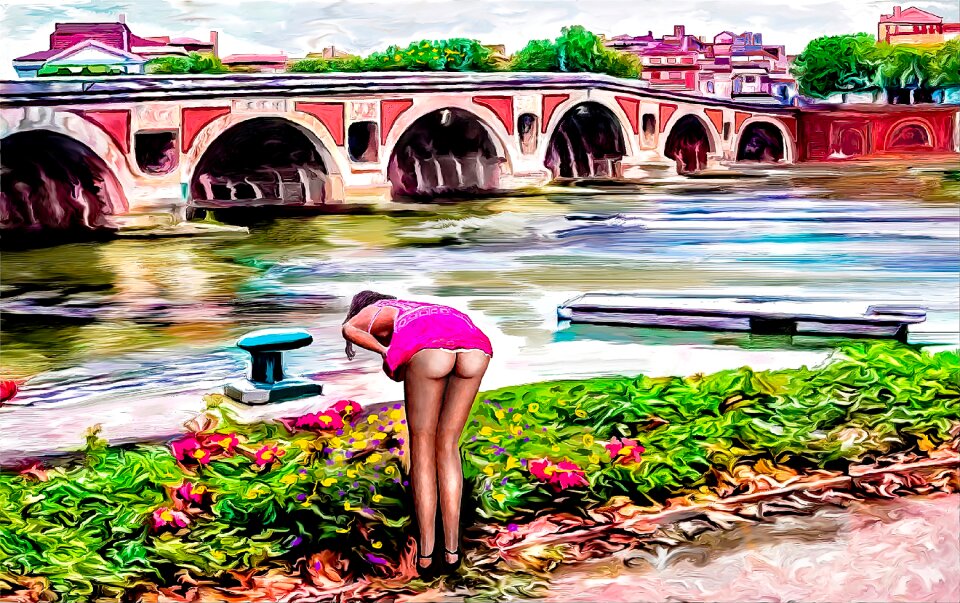 Wall art watercolor paint Free illustrations