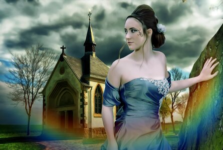 Lady bride fantasy