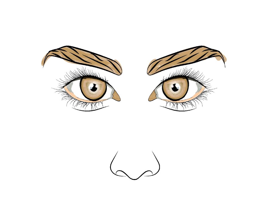 Face female young