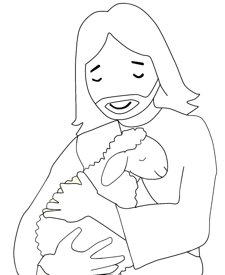 Coloring christian Free illustrations