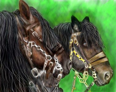 Digital artwork painting art