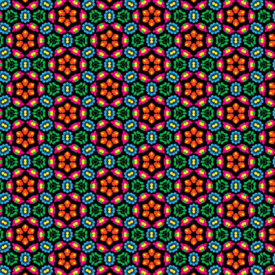 Seamless texture decorative floral