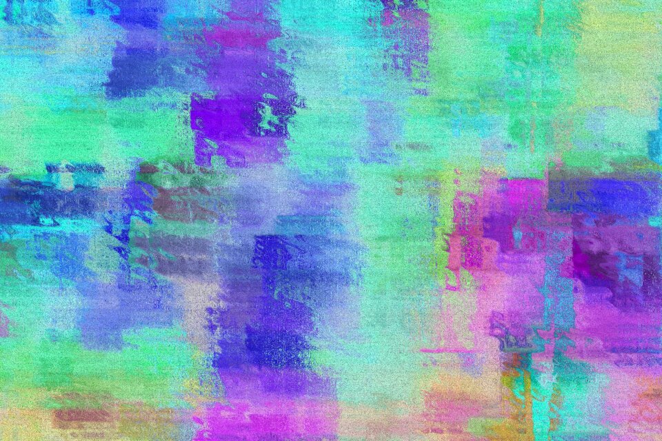 Watercolor vintage colorful