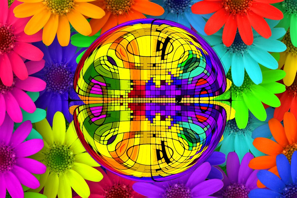 Wallpaper colorful abstract