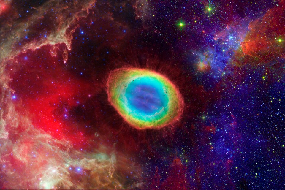 Space star planet