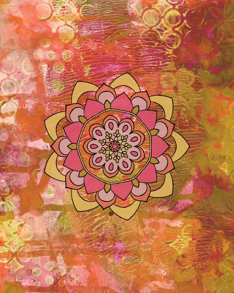 Pattern ethnic decoration