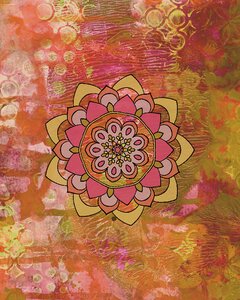 Pattern ethnic decoration