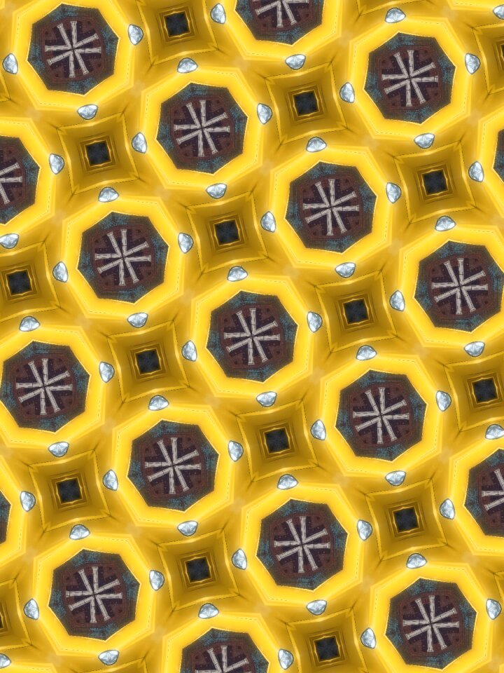 Print geometric symmetric