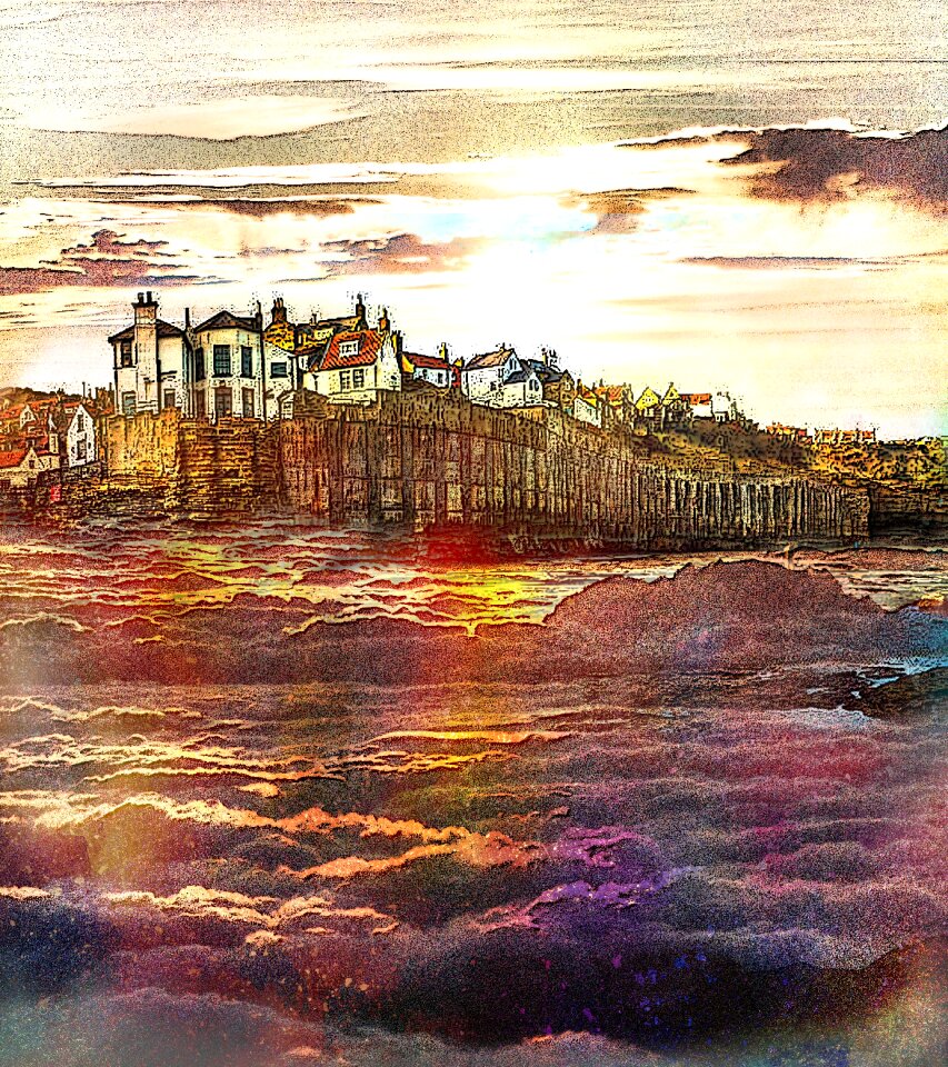 City clouds memories