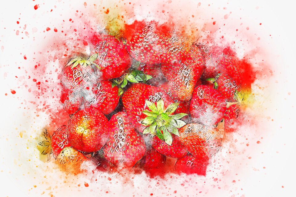 Art abstract nature