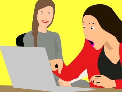 Employee's desk colleges