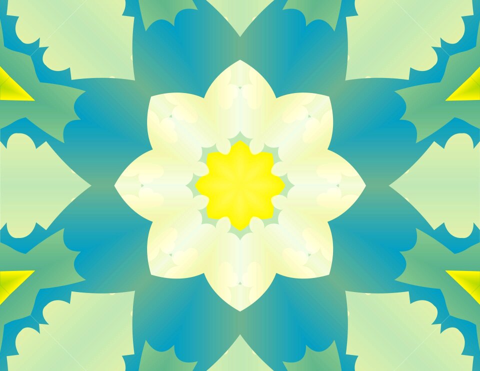 Pastel green yellow
