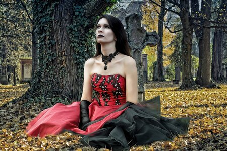 Model gothic gothic model