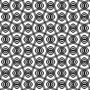 Wavy halftone wallpaper