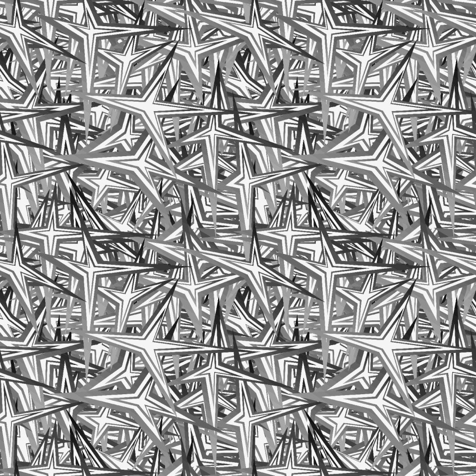 Geometrical geometry fabric