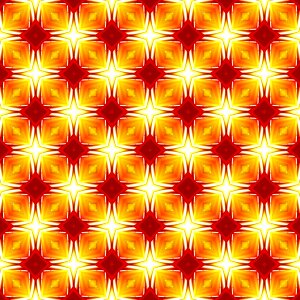 Seamless bright orange box
