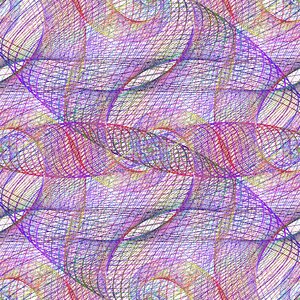 Pattern seamless spiral