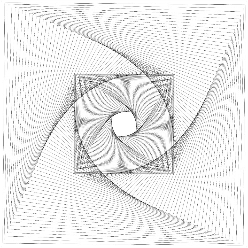 Swirl background line