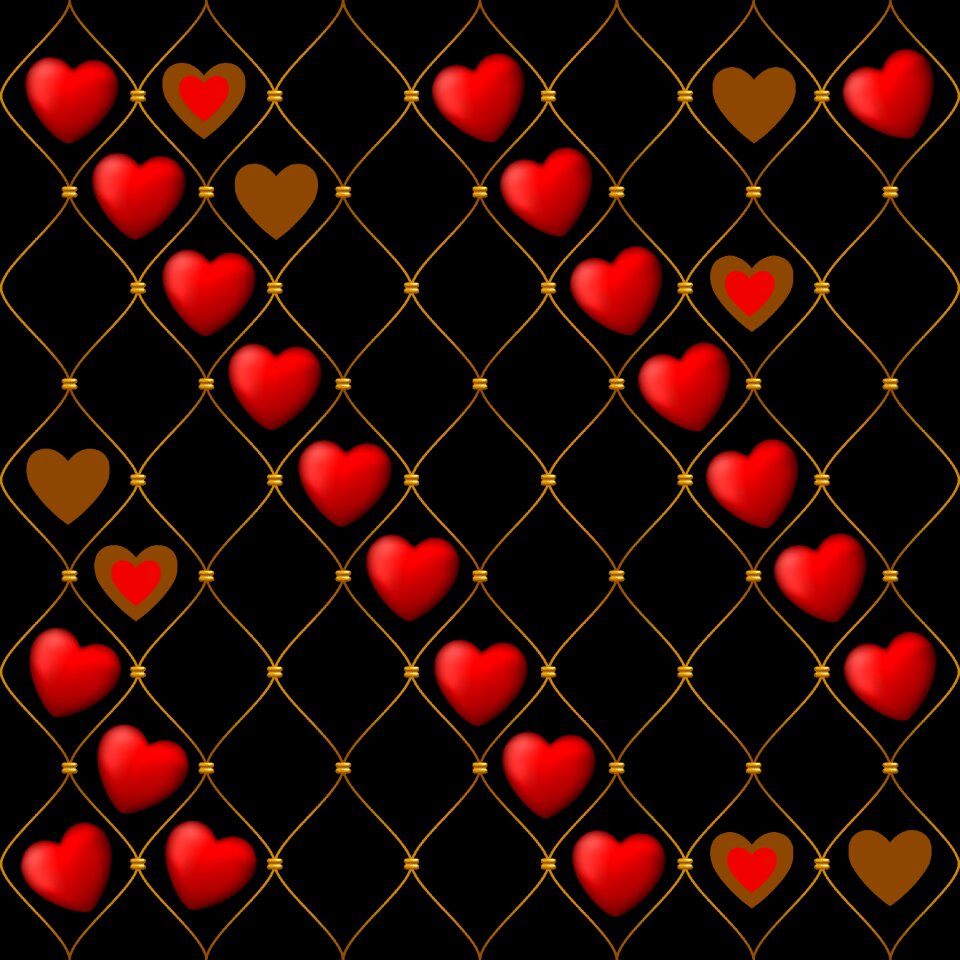 Black background love romantic
