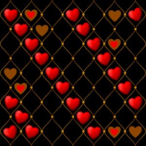 Black background love romantic