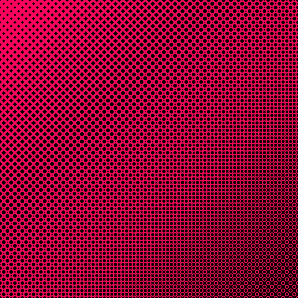 Background halftone circle