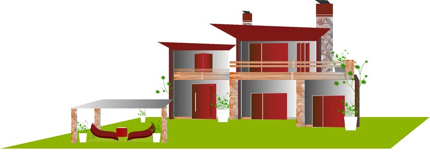 Buildings villa Free illustrations