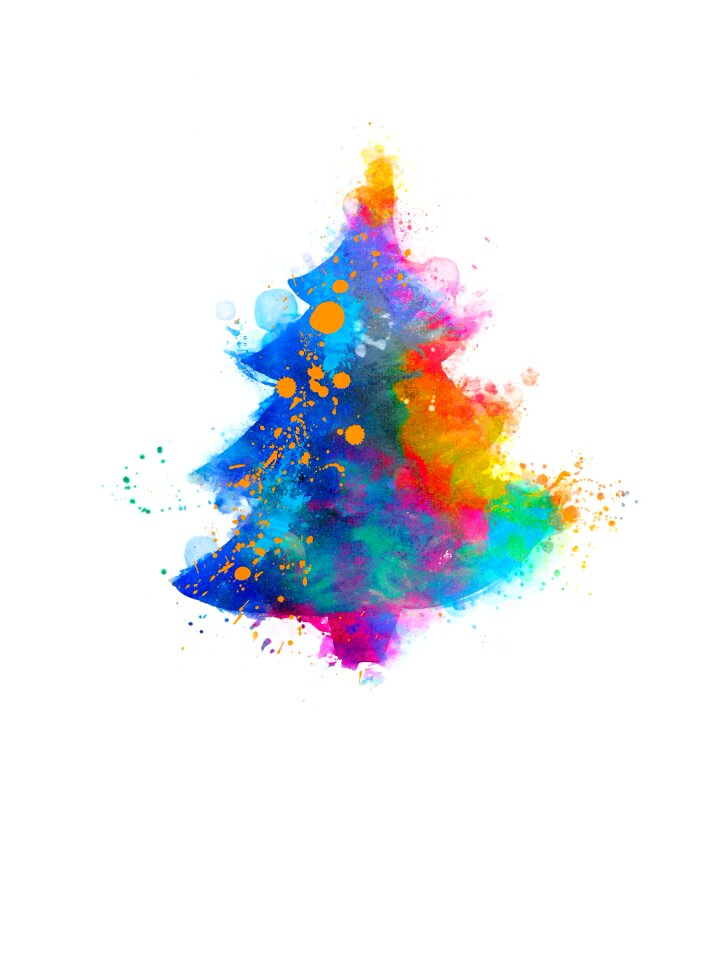 Color abstract bright
