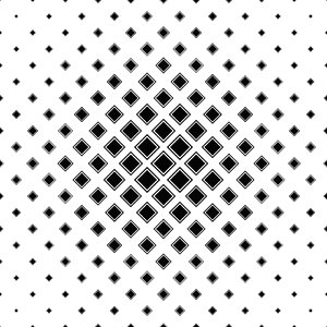 Black and white seamless pattern decorative