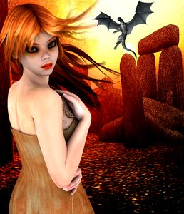 Magical dragon female