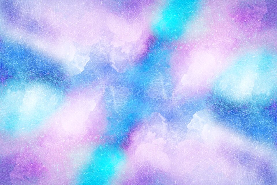 Watercolor vintage colorful
