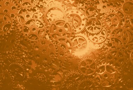 Steampunk gear Free illustrations