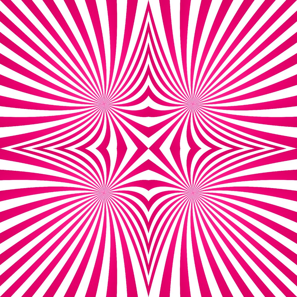 Ray pattern stripes