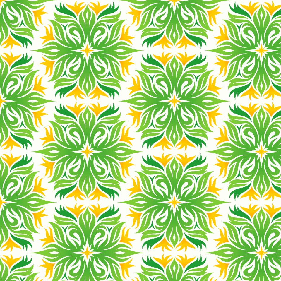 Wallpaper decoration floral
