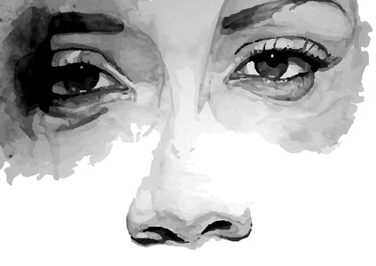 Nose face Free illustrations