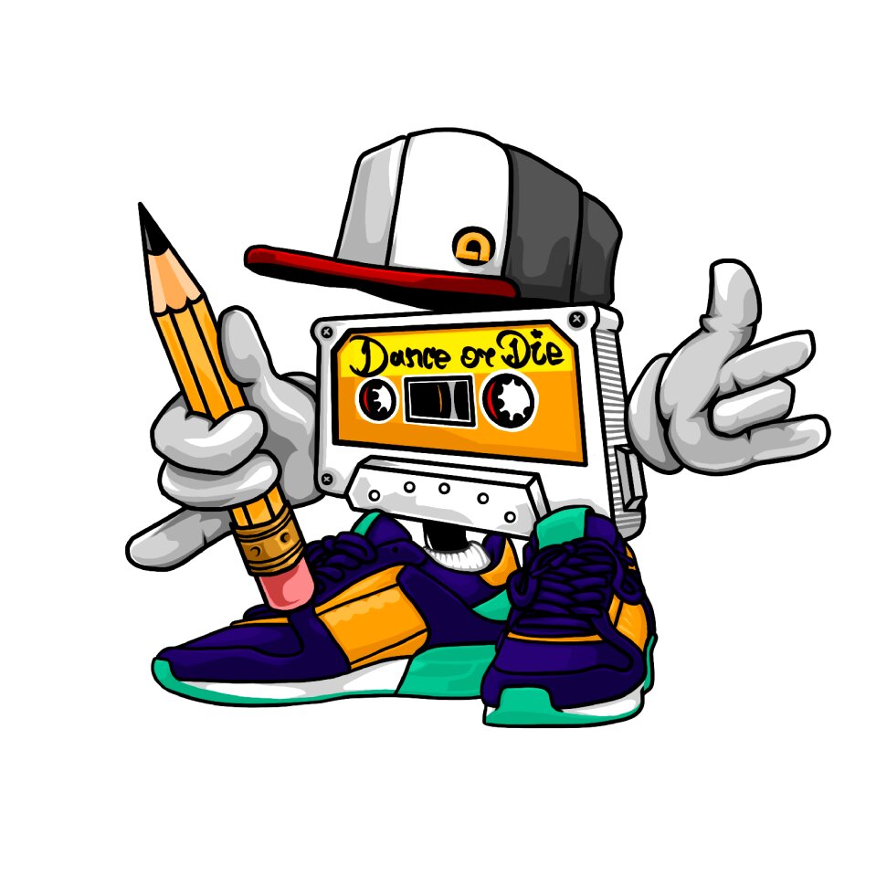 Sneakers figure art