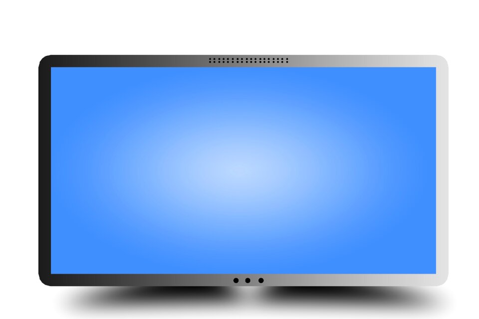 Television monitor Free illustrations
