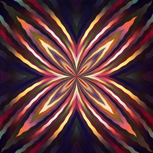 Modern art artwork star