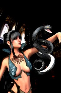 Mystical fantasy female