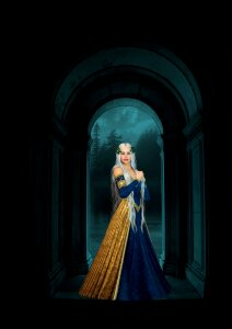 Renaissance medieval queen