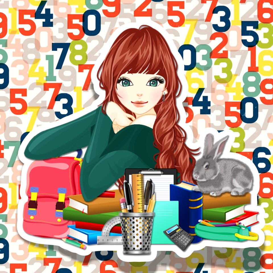 Stationery pretty teen